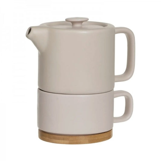 Set pentru ceai, Natural Pink, 400 ml