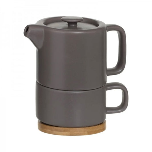 Set pentru ceai, Taupe Natural, 400 ml