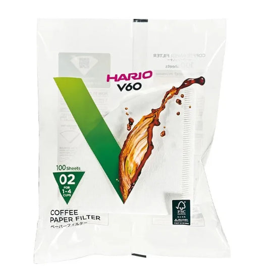 Filtru Hario V60 Marime 02, 100 buc