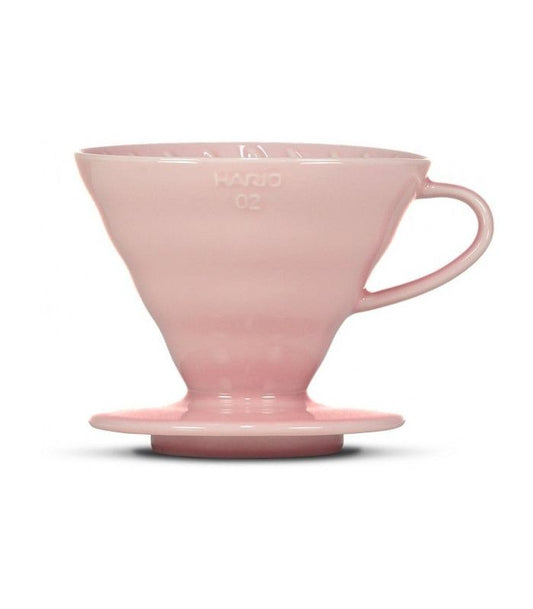 Hario V60-02 Ceramic Coffee Dripper Pink